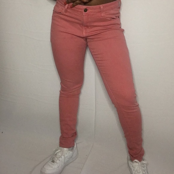 Pink low rise jeans in really good quality. - Picture 4 of 7